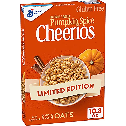 Limited Edition General Mills Pumpkin Spice Cheerios - 10.8oz (306g)