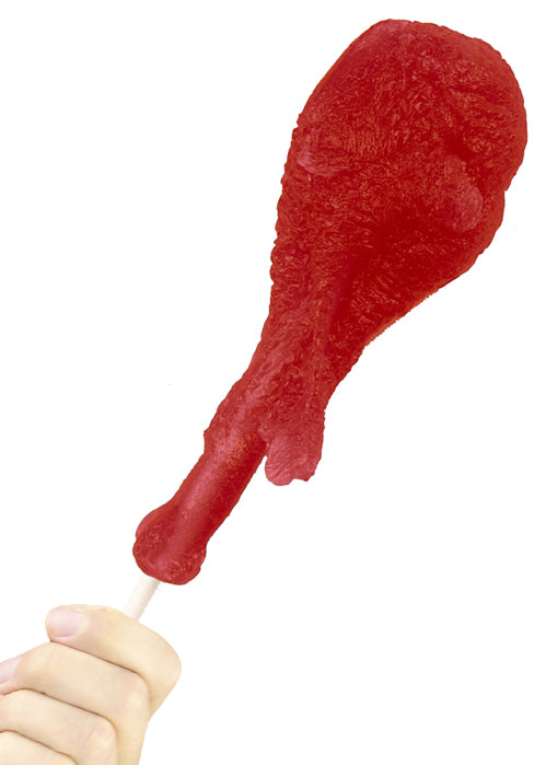 Giant Gummy Turkey Leg - Cherry