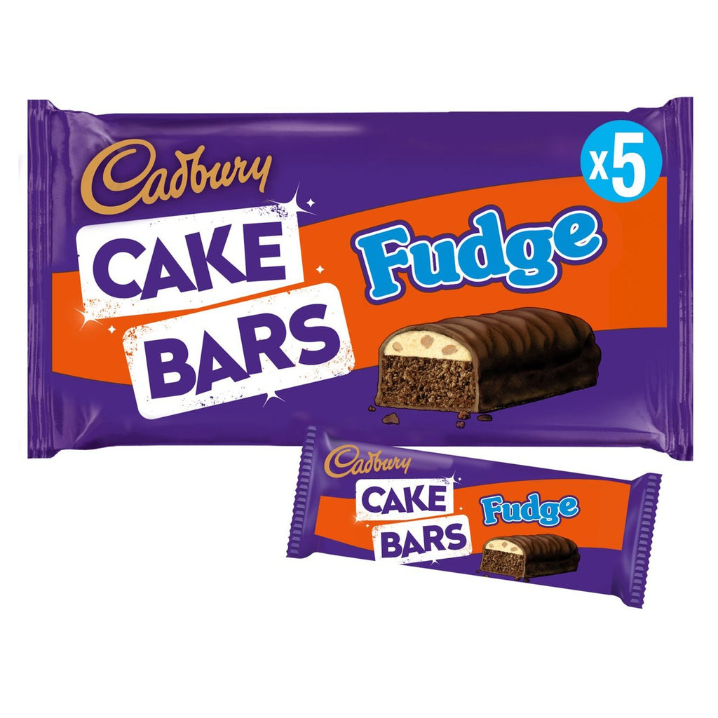 Cadbury's Fudge Cake Bars x5
