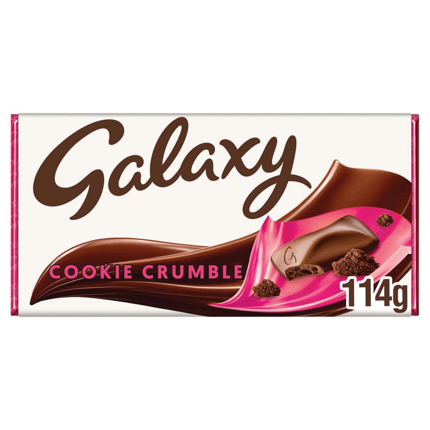 Galaxy Cookie Crumble Chocolate Sharing Bar - 4.02oz (114g)