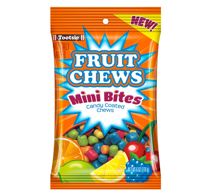 Tootsie Fruit Chews Mini Bites - 6oz (170g)