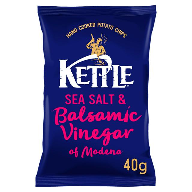 Kettle Chips Sea Salt & Balsamic Vinegar Of Modena 40G