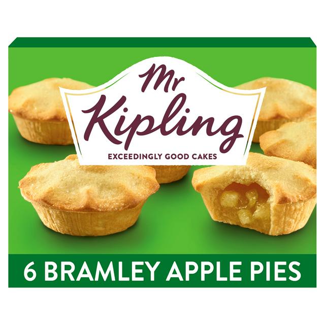 Mr Kipling Bramley Apple Pies x6