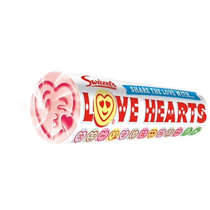 Swizzels Giant Love Heart Rolls - 1.37oz (39g)