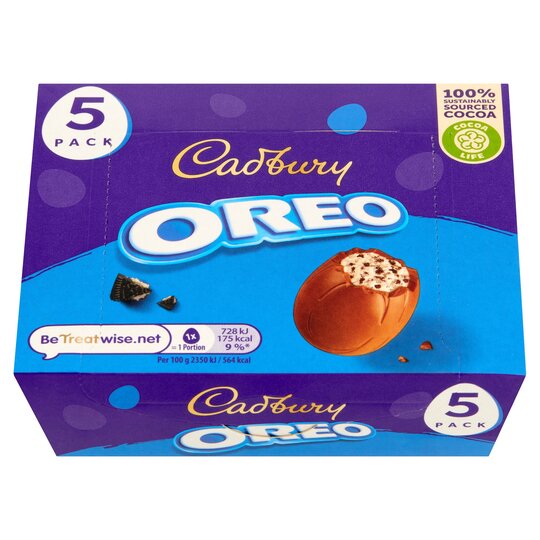 Cadbury Oreo Chocolate Egg 5X31g