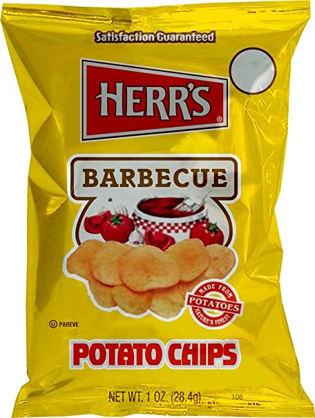 Herrs BBQ Chips 28g