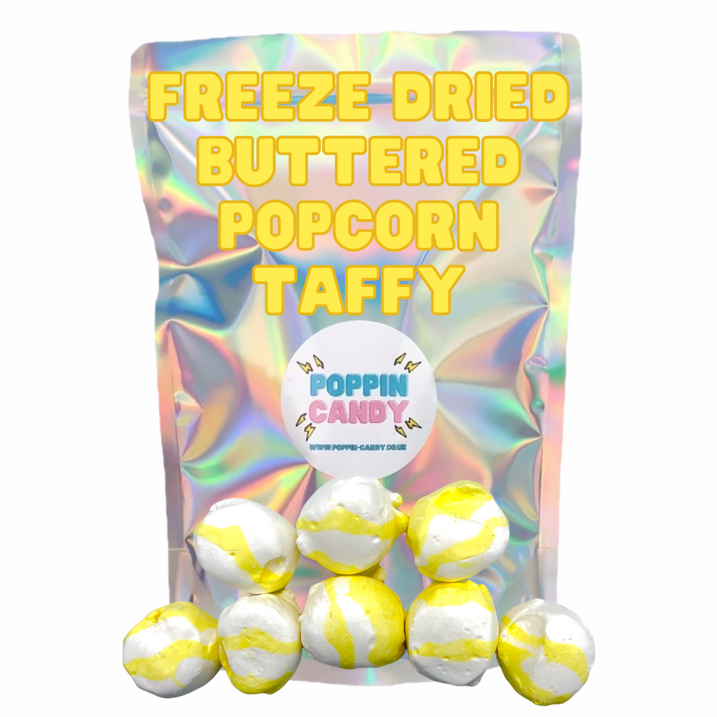 Freeze Dried Buttered Popcorn Salt Water Taffy