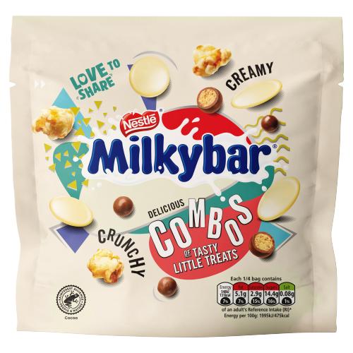 Milkybar Combos White Chocolate Sharing Bag 110g