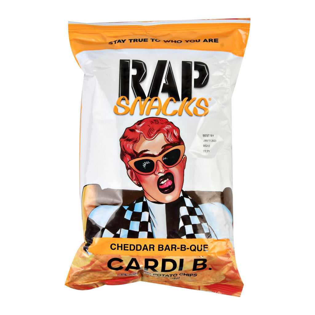 Rap Snacks Cheddar BBQ Cardi B 28g
