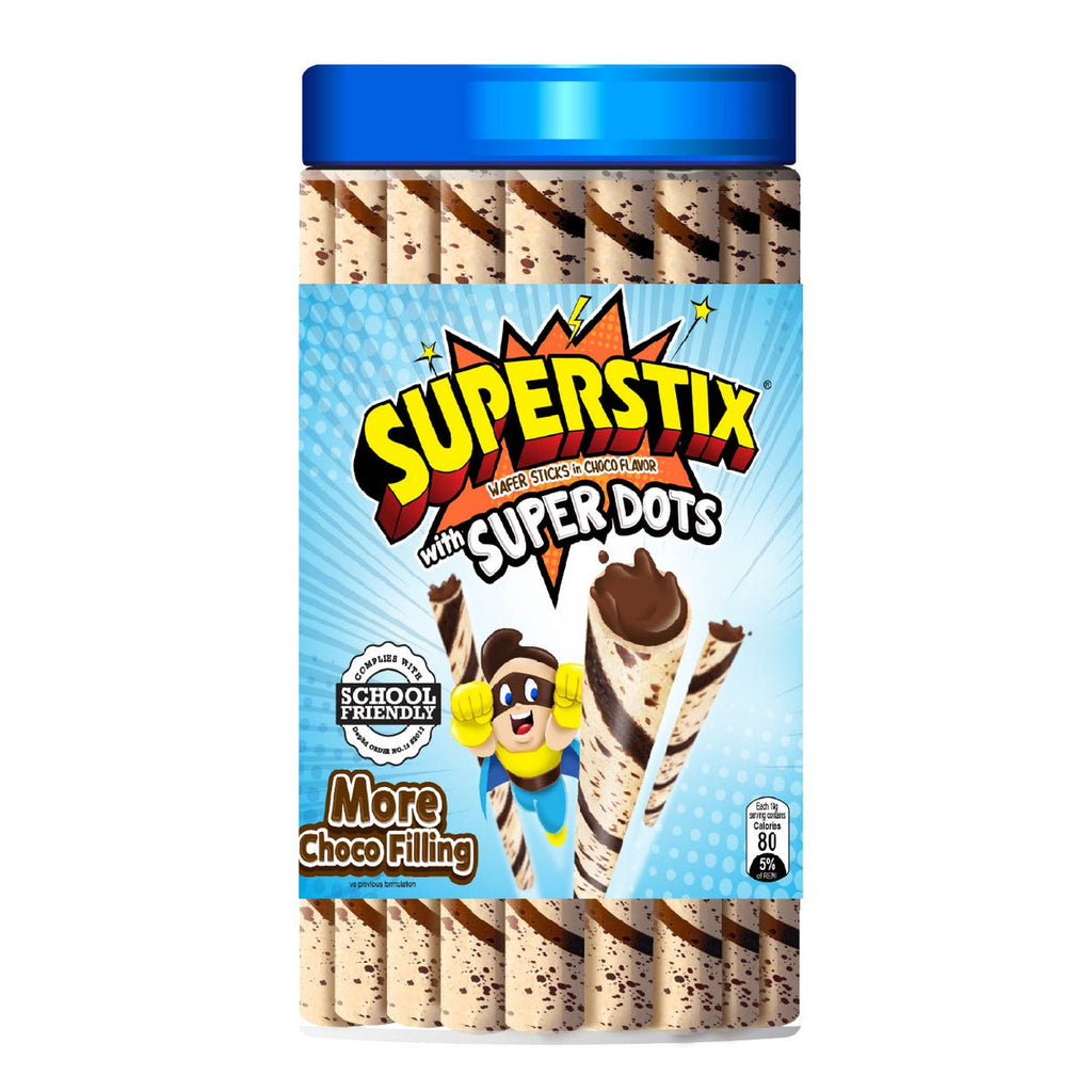 SuperStix Chocolate Flavoured Wafer Sticks - 346g