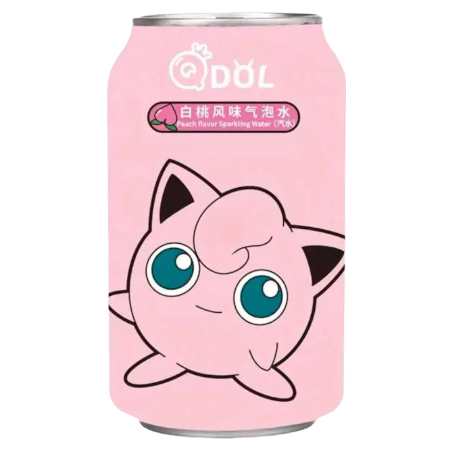 QDOL Pokemon Peach Flavour Sparkling Water - 11.1fl.oz (330ml)