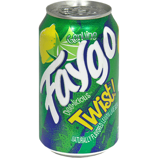 Faygo Lemon Lime Twist! Can 355ml
