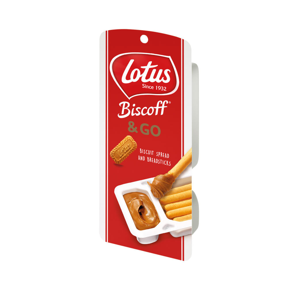 Lotus Biscoff & Go - Biscuit Spread and Breadsticks (45g)