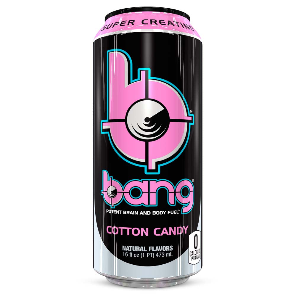 Bang Energy Cotton Candy Flavour With Super Creatine - 454ml