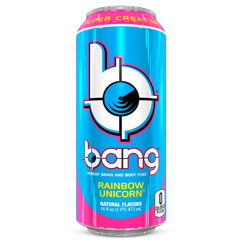 Bang Energy Rainbow Unicorn Flavour With Super Creatine - 454ml