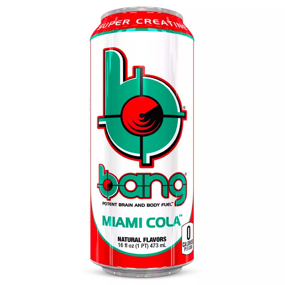 Bang Energy Miami Cola Flavour With Super Creatine - 454ml