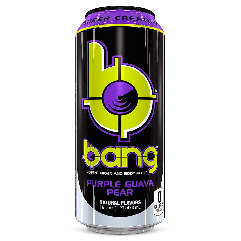 Bang Energy Purple Guava Pear Flavour With Super Creatine - 454ml