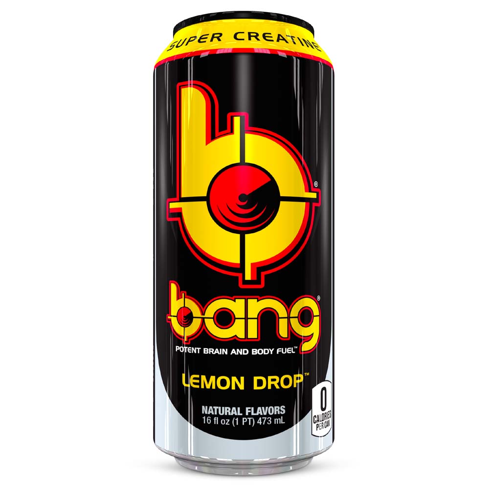 Bang Energy Lemon Drop Flavour With Super Creatine - 454ml