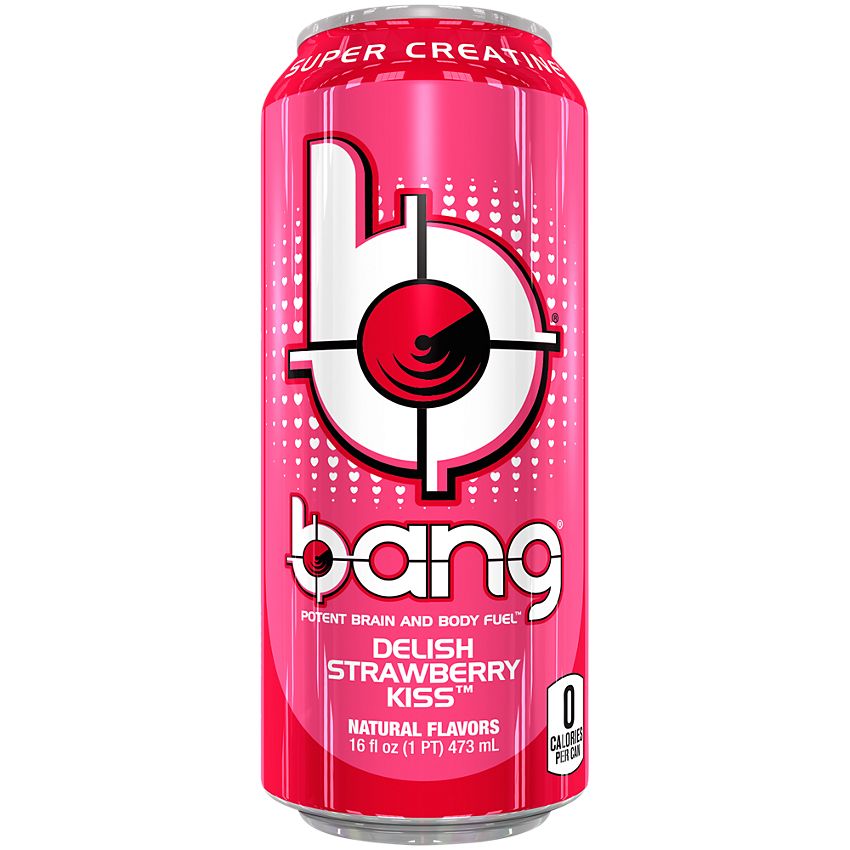 Bang Energy Delish Strawberry Kiss Flavour With Super Creatine - 454ml
