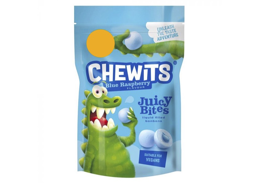 Chewits Blue Raspberry Juicy Bites - 4.05oz (115g)