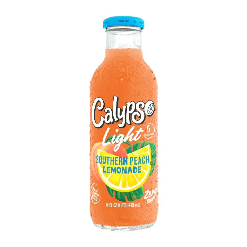 Calypso Southern Peach Lemonade Light (473ml)