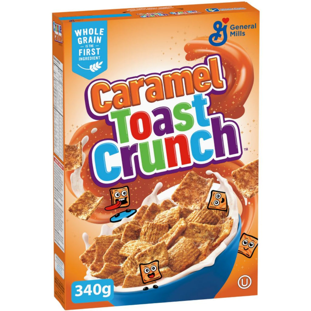 Caramel Toast Crunch Cereal - 12oz (340g)