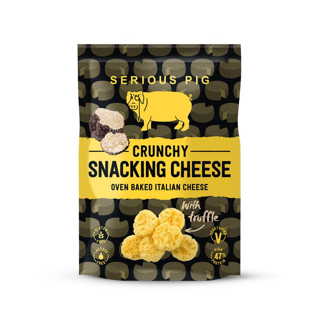 Serious Pig Crunchy Snacking Cheese With Truffle 24g