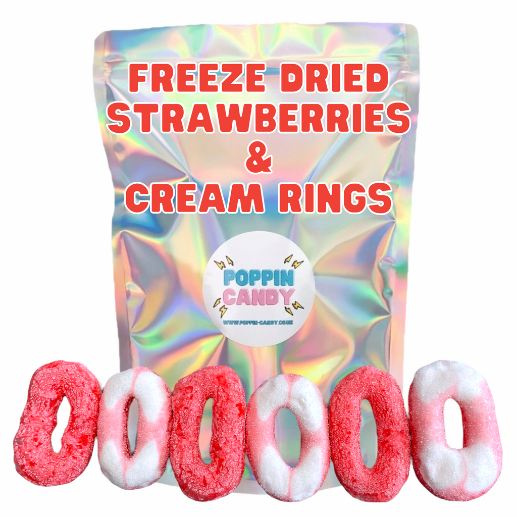 Freeze Dried Strawberry & Cream Rings