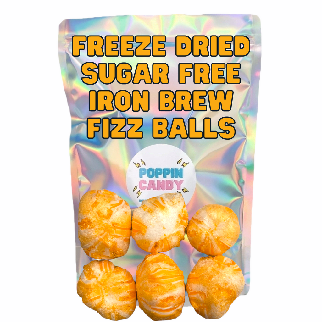SUGAR FREE Freeze Dried Iron Brew Fizz Balls