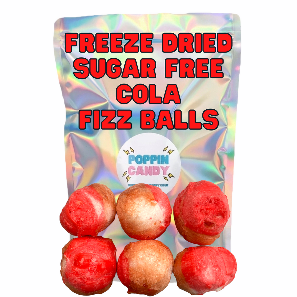 SUGAR FREE Freeze Dried Cola Fizz Balls