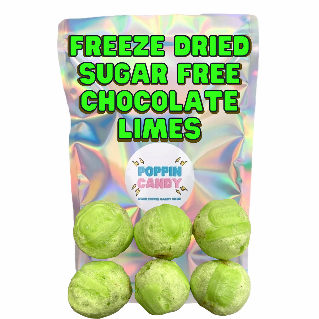 SUGAR FREE Freeze Dried Chocolate Limes