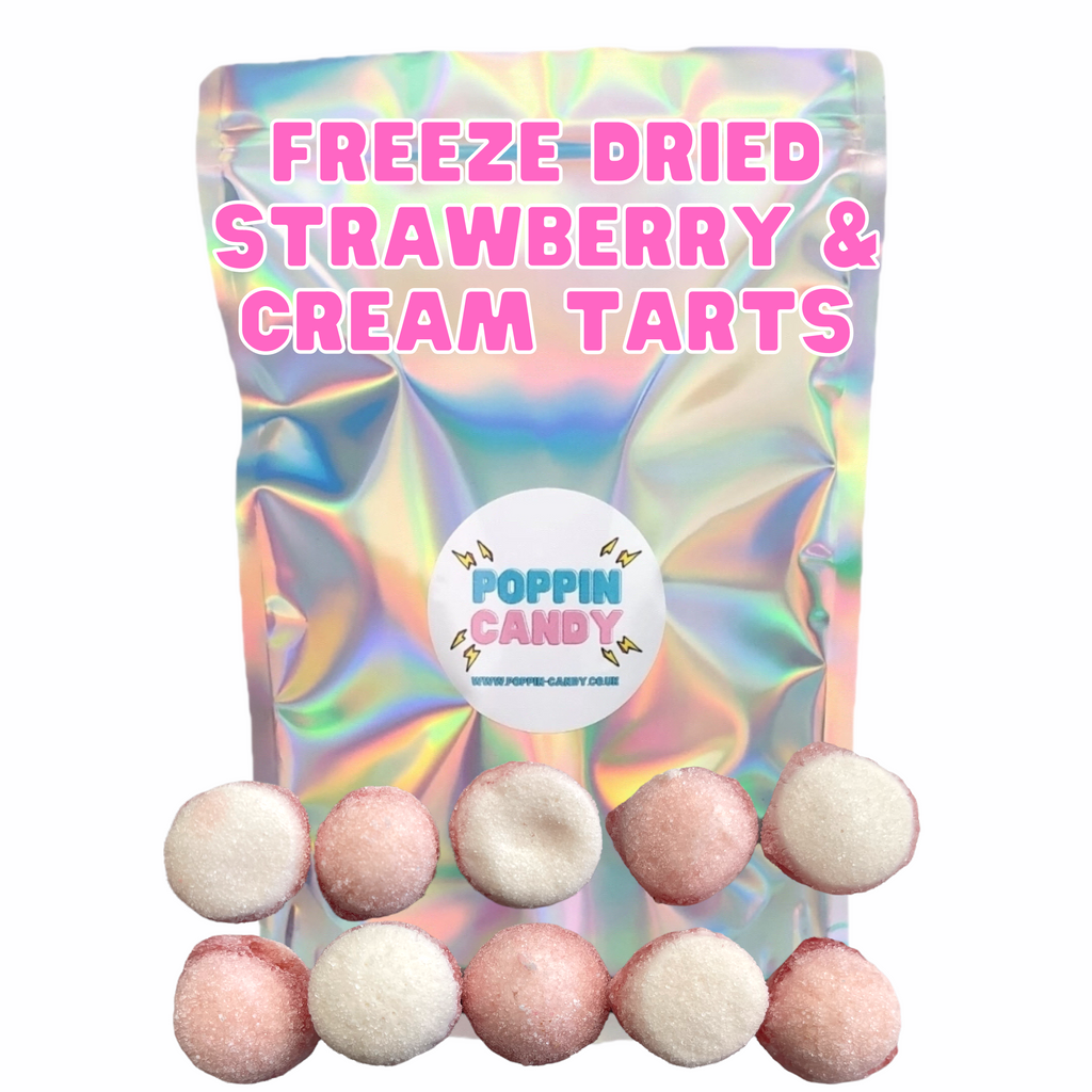 Freeze Dried Strawberry & Cream Tarts