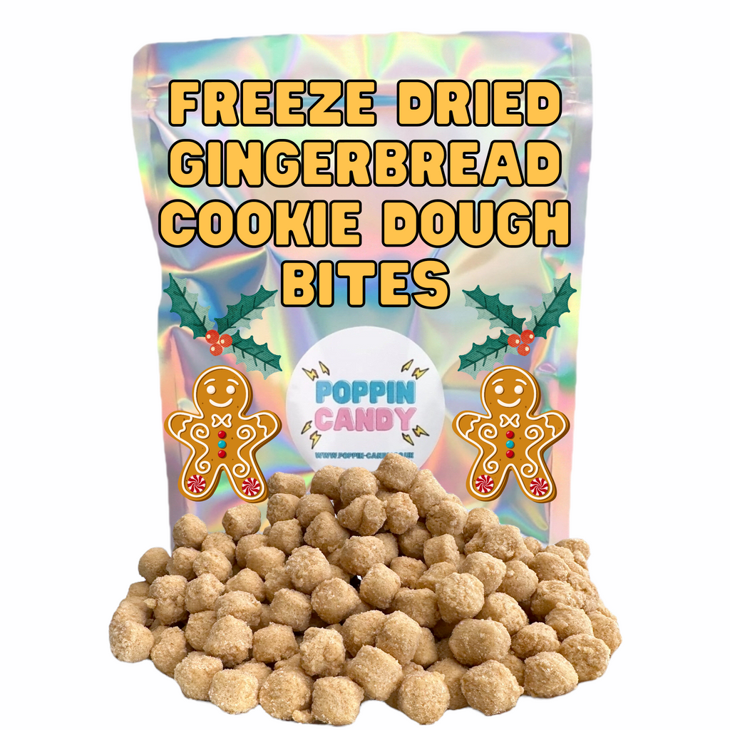 Freeze Dried Gingerbread Cookie Dough Bites