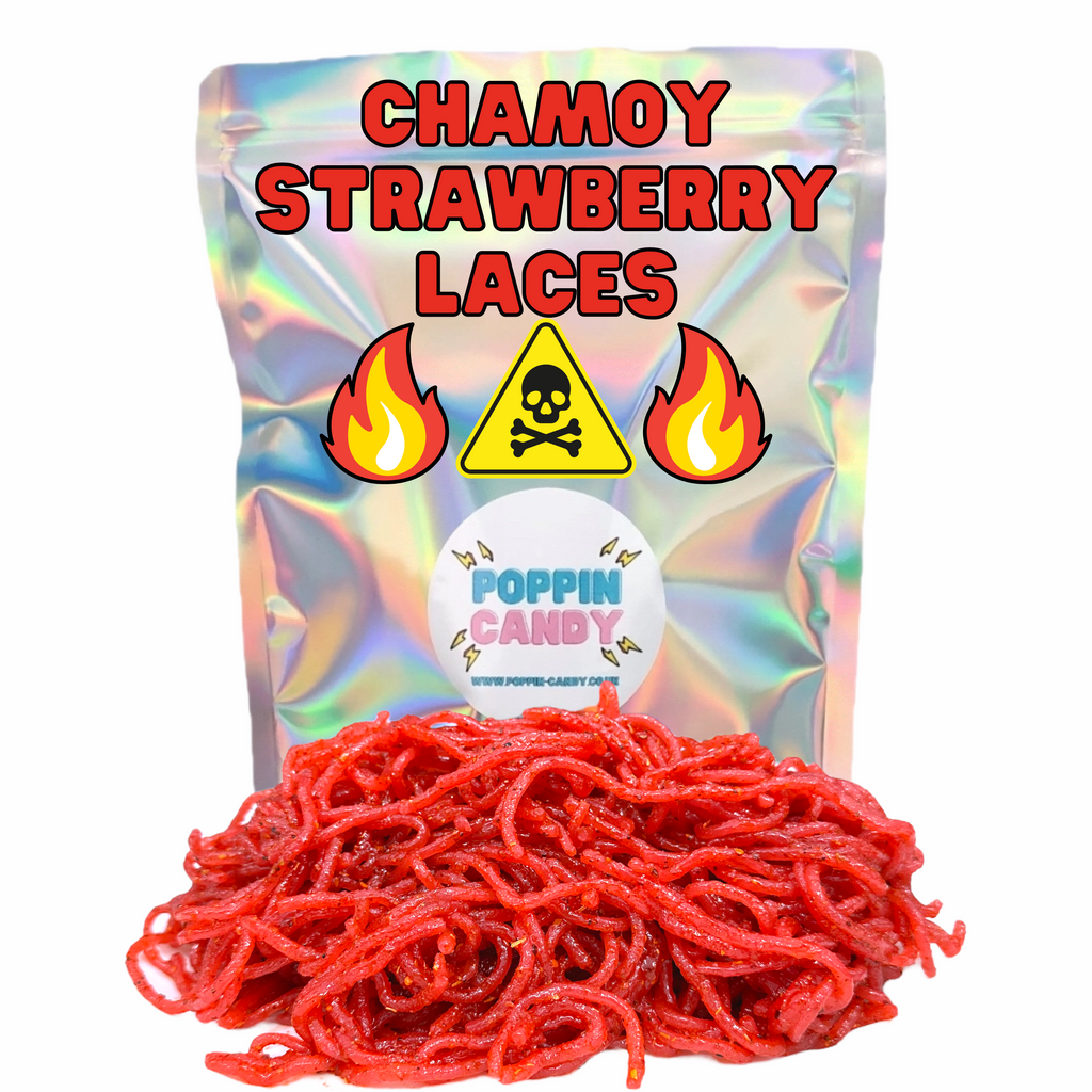 Chamoy Strawberry Laces - 150g