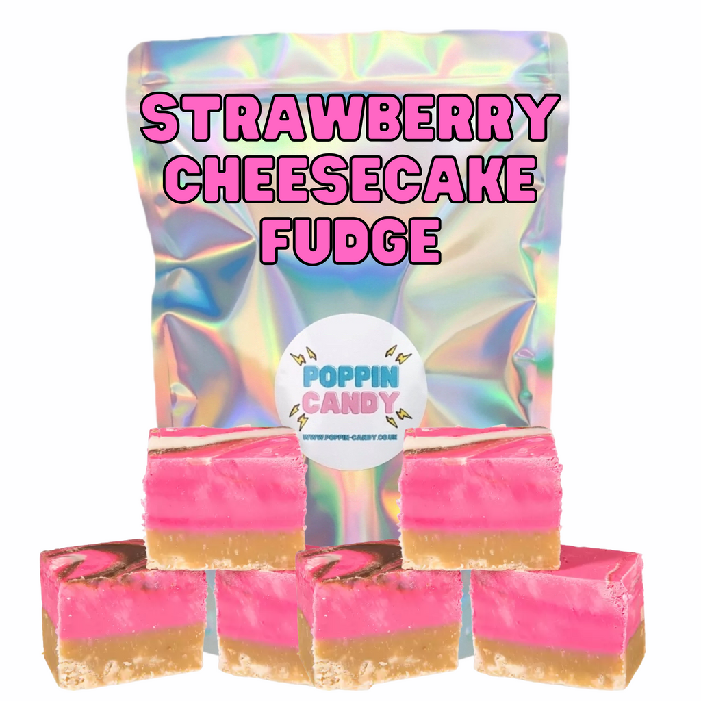 Strawberry Cheesecake Fudge - 400g