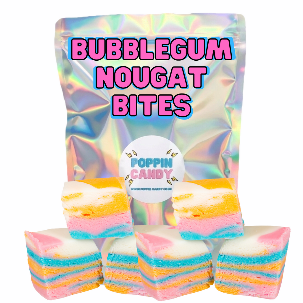 Bubblegum Nougat Bites - 400g