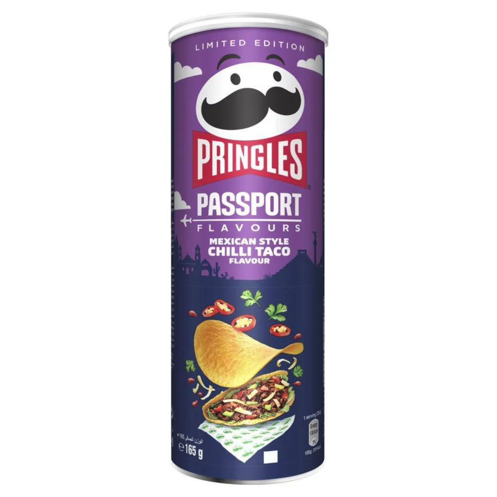 Pringles Mexican Style Chilli Taco 165g