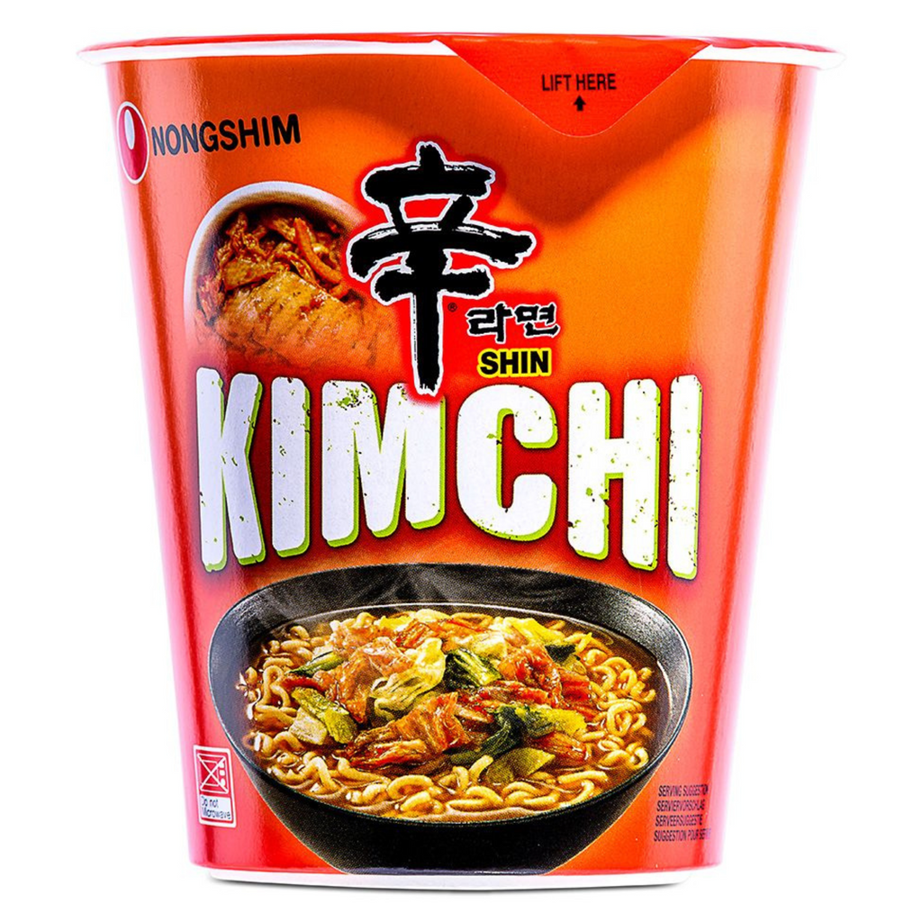 NongShim Shin Kimchi Cup Noodle Soup - 75g
