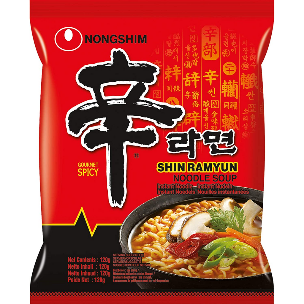 NongShim Spicy Shin Ramyun Noodle - 4.23oz (120g)