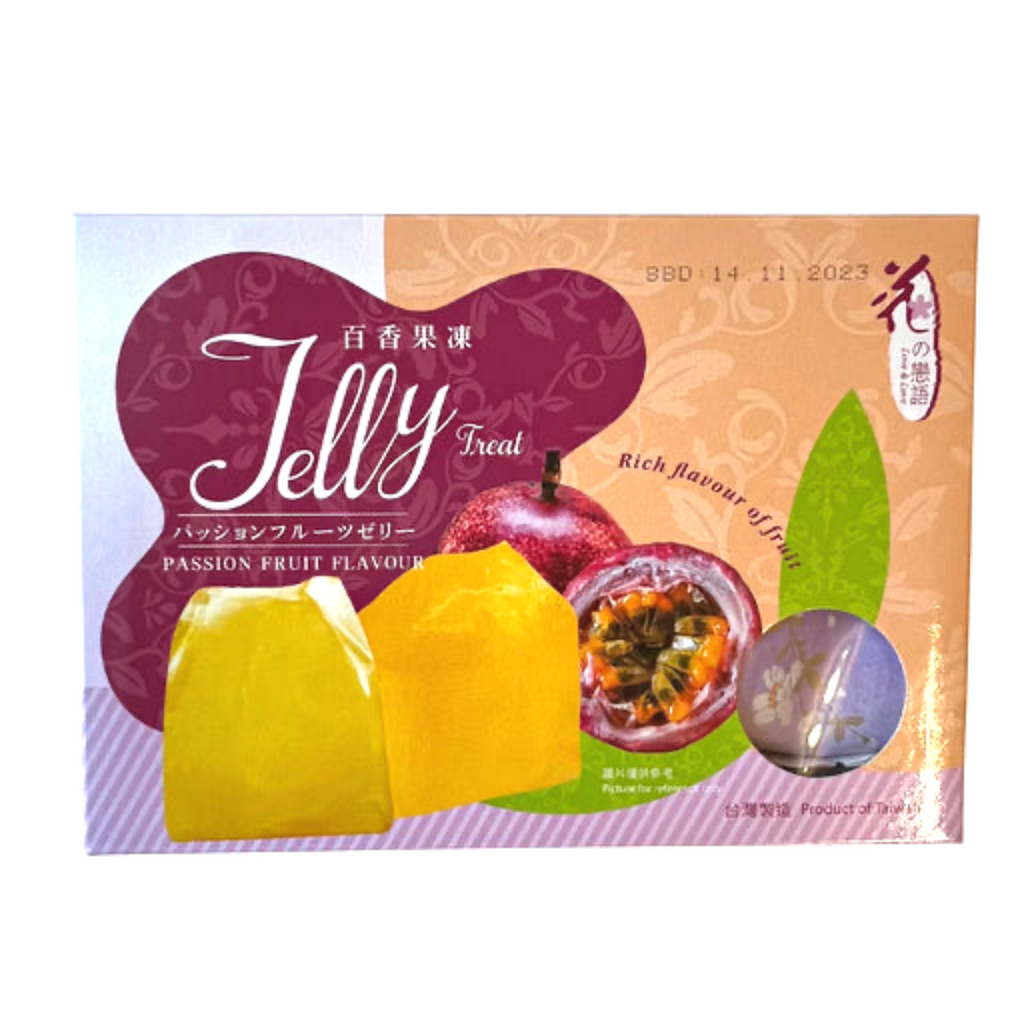 Love & Love Fruit Jelly Treat - Passion Fruit Flavour - 200g