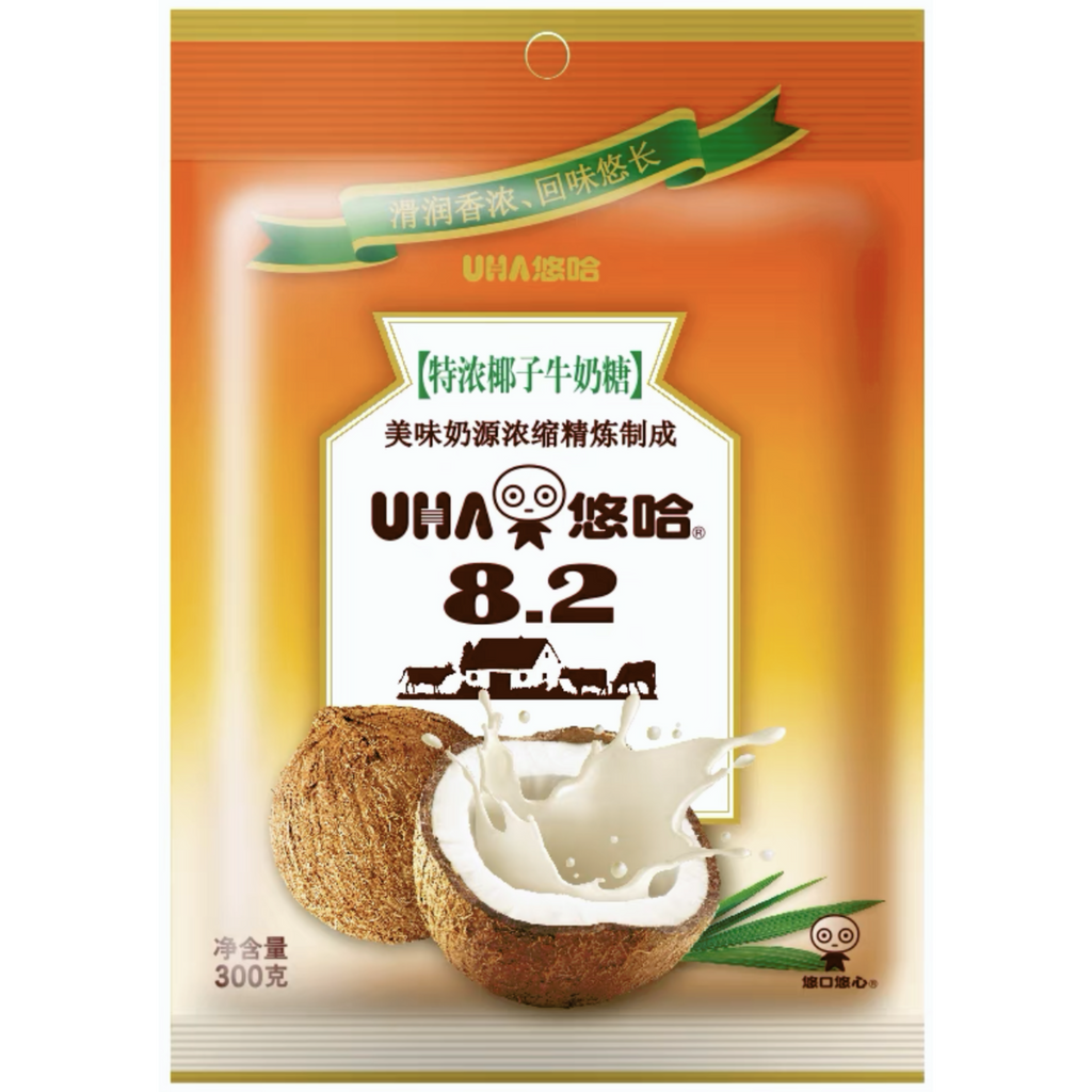 UHA Tokuno Super Concentrated 8.2 Coconut Milk Candy - 3.6oz (102g)