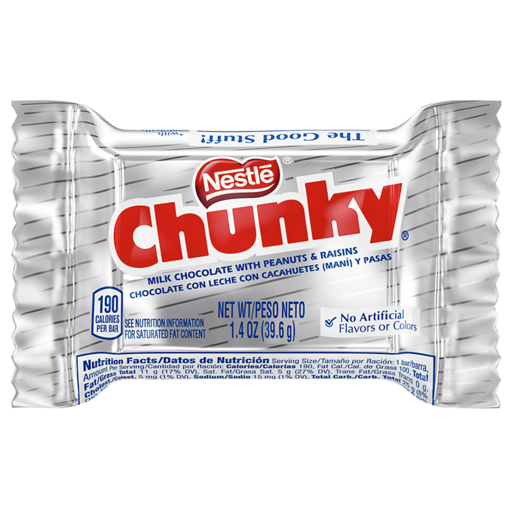 Nestle Chunky Bar - 1.4oz (39.6g)