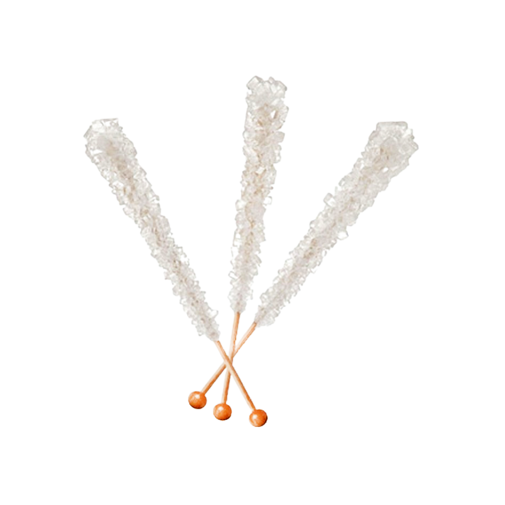 Espeez - Rock Candy on a Stick - White Sugar (White) - SINGLE 0.8oz (22g)