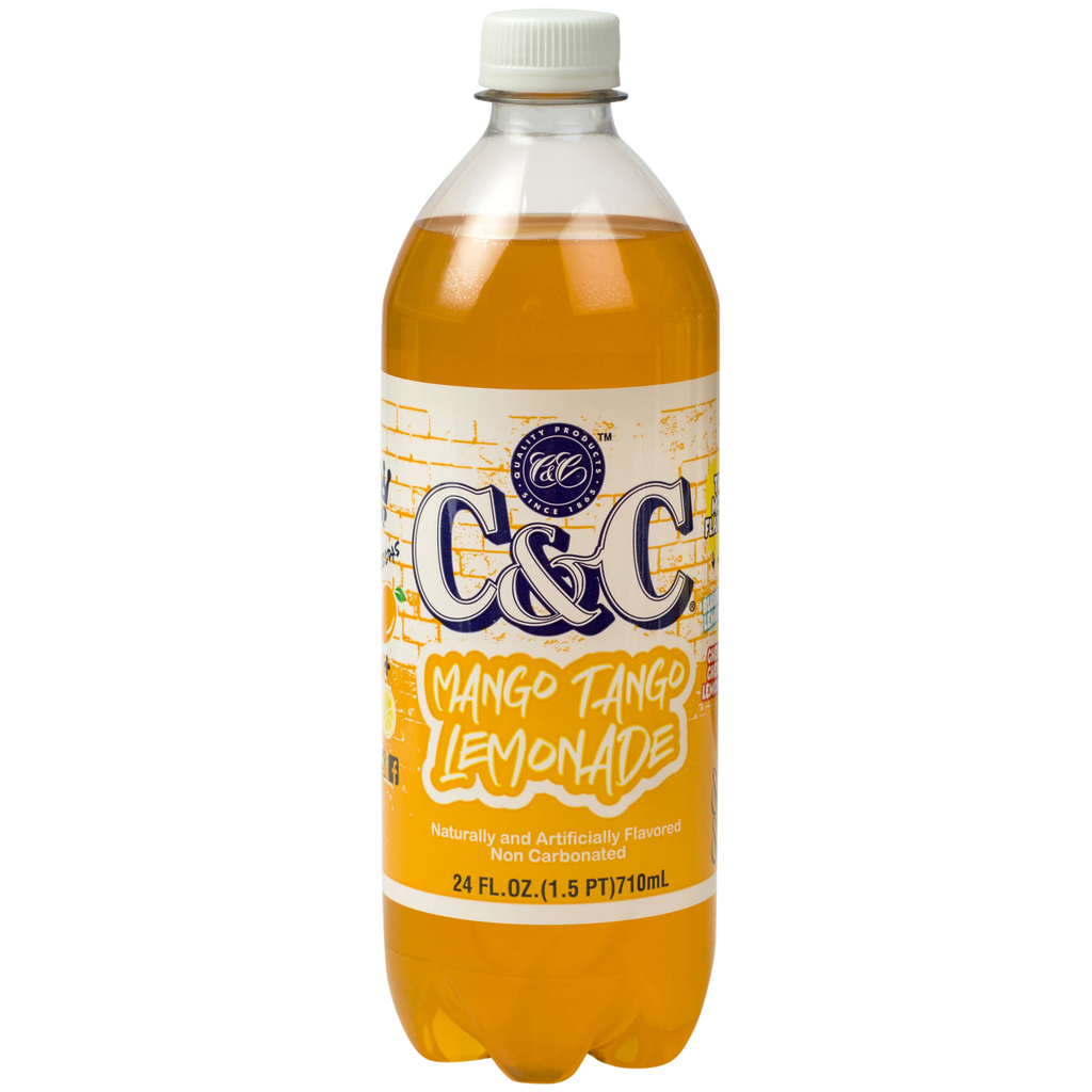 C&C Mango Tango Lemonade Bottle 710ml BB Feb 24