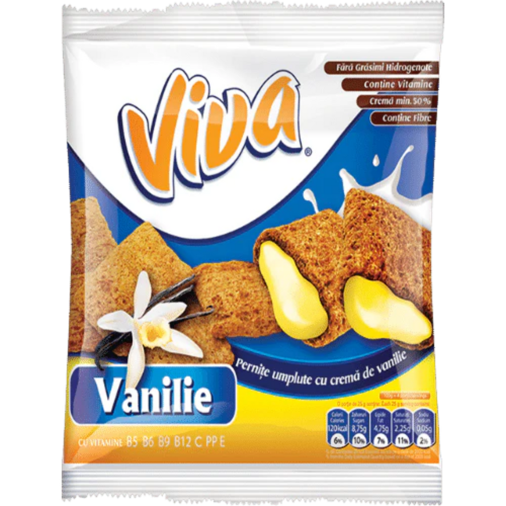 Viva Vanilla Snacks - 200G (Romania)