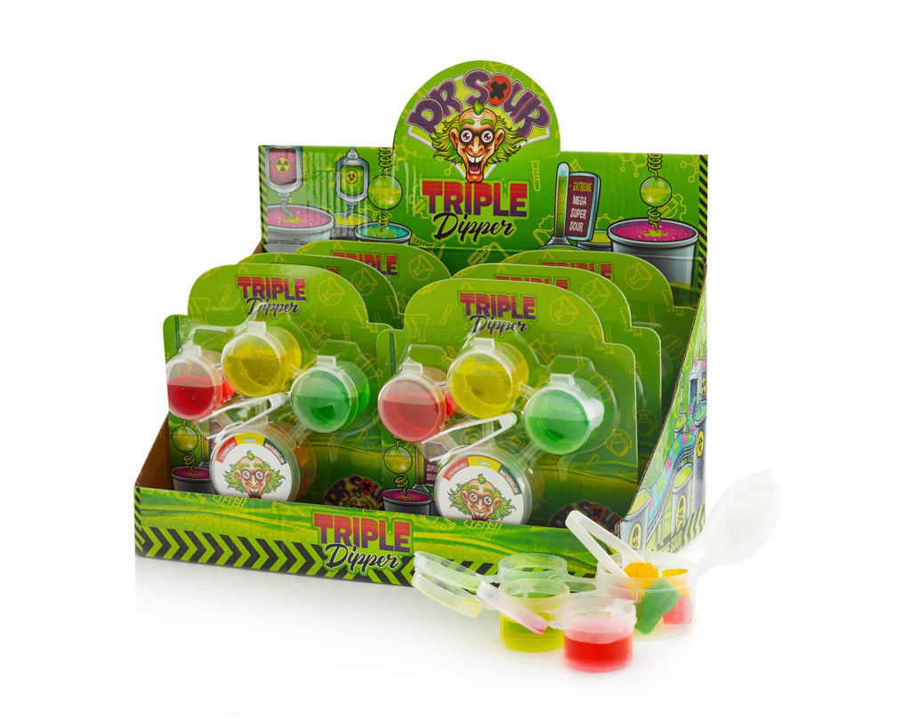 Dr Sour Triple Dipper Slime & Gummies – 54g(1 Pack)
