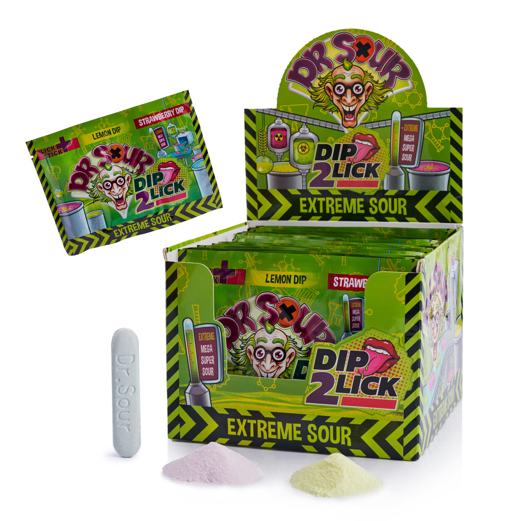 Dr Sour Dip 2 Lick Sour Candy – 18g