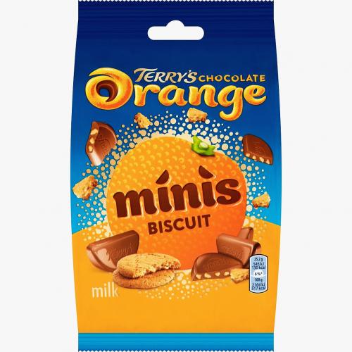 Terry’s Chocolate Orange Minis Biscuit Pouch 90g