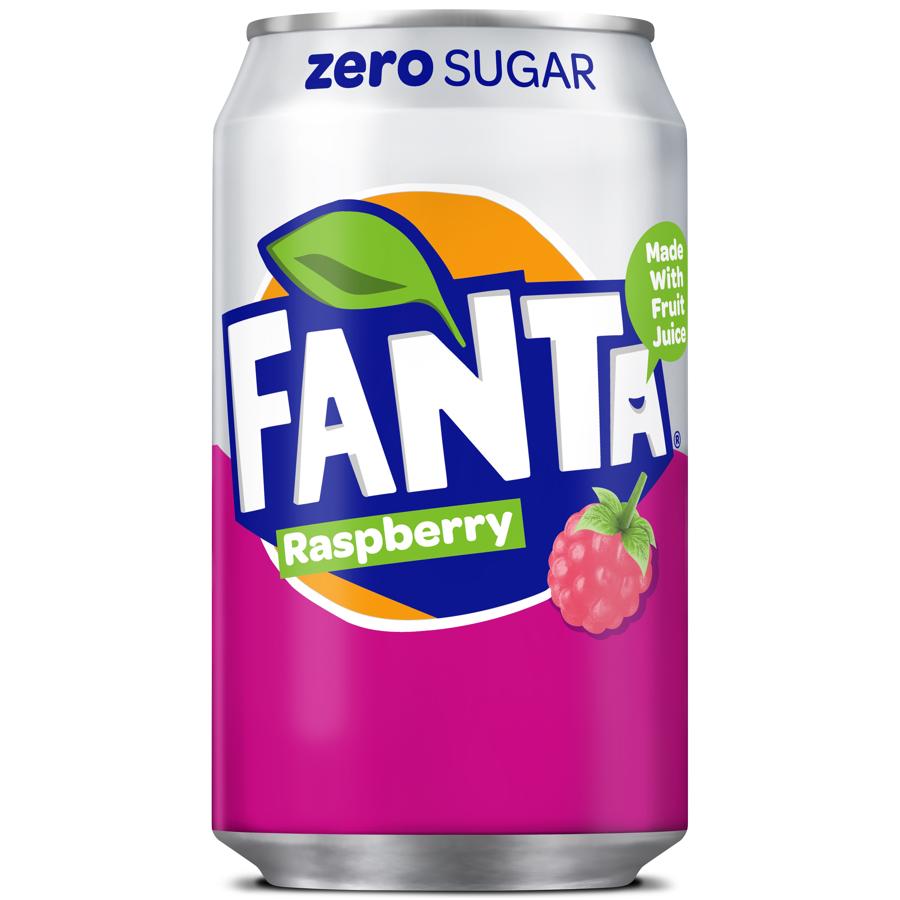 Fanta Raspberry Zero Sugar - 330ml