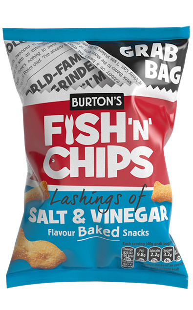 Fish 'n' Chips Salt & Vinegar 40g